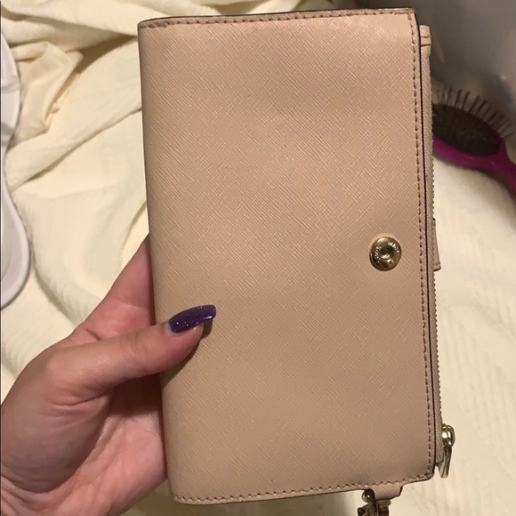 Michael Kors double zip wallet dusty Rose color - Picture 3 of 5